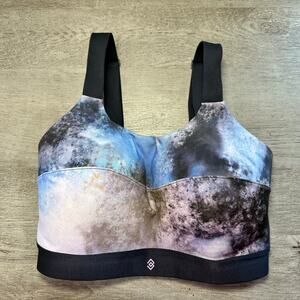 ThirdLove Blue and Black Sports Bra